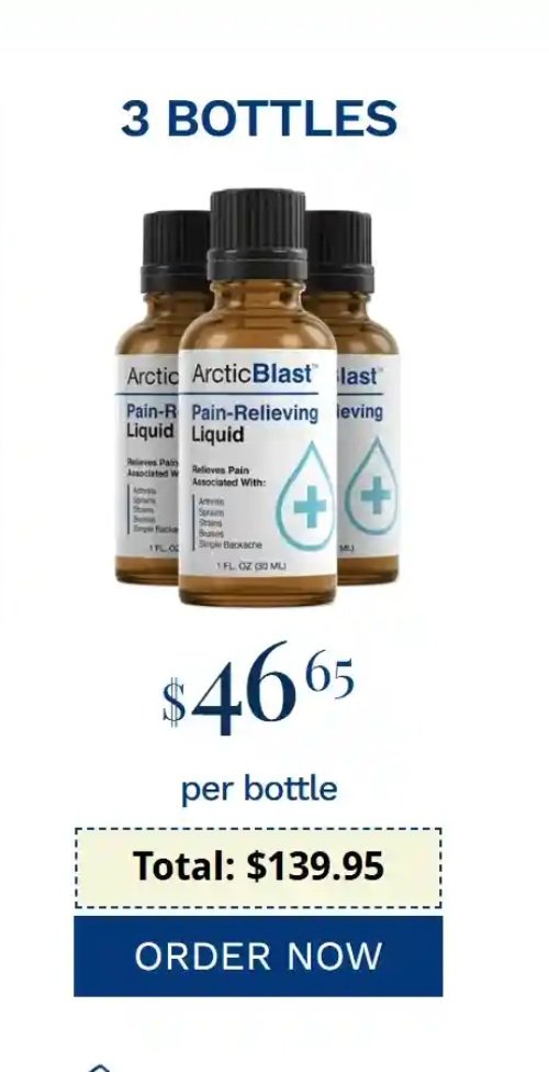 ArcticBlast Buy 3 Bottles